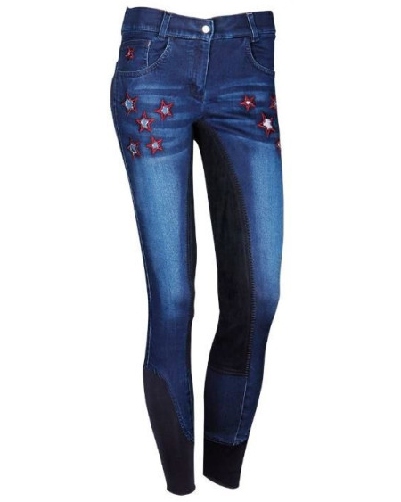 HH rijbr. Cambridge Plus, kunstl.zit, Navy