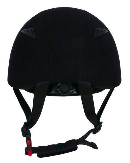 Choplin veiligheidshelm Aero verstelbaar, Zwart/Chroom