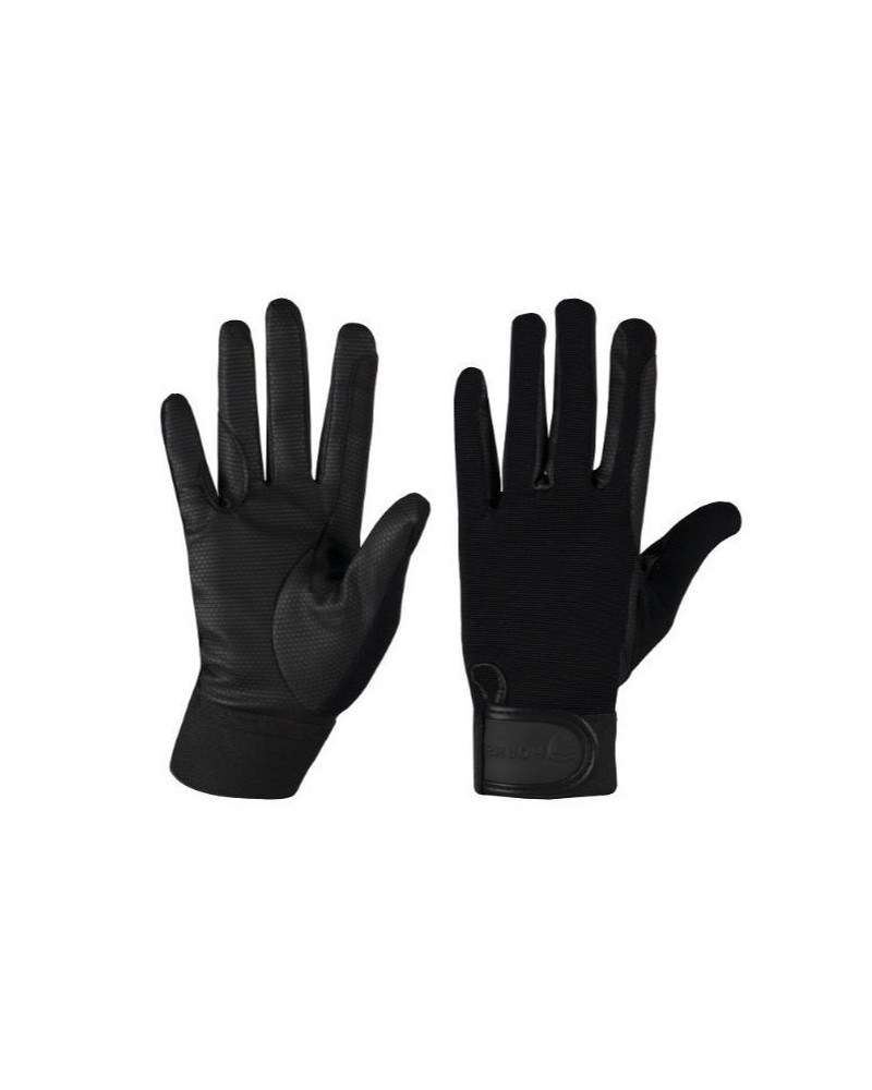 Horka Katoen/Serino handschoenen, Zwart