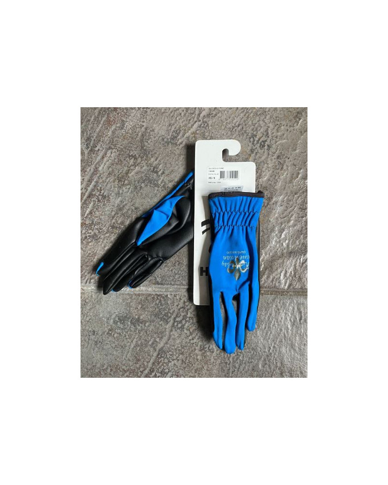 Horka handschoenen 2-tone, Royal Blue/Zwart