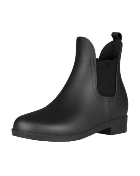 Red Horse kinder jodhpur schoen PVC, Zwart