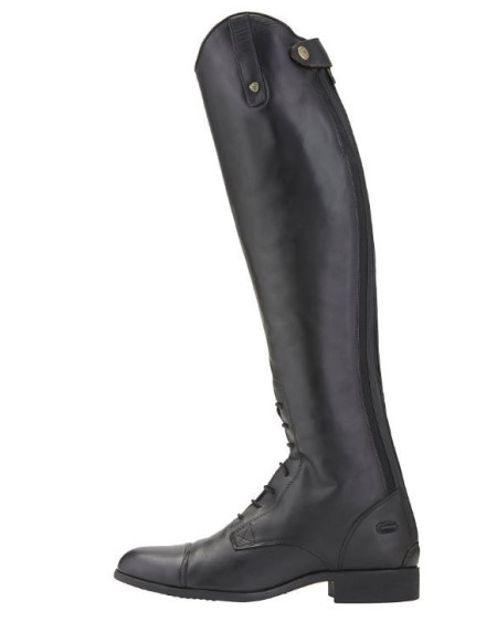 Ariat Heritage Contour Field Zip leren heren rijlaarzen, Zwart
