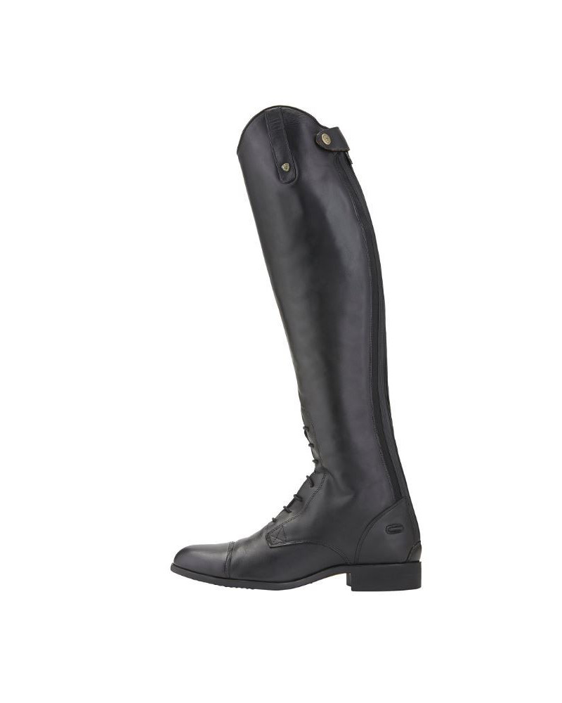 Ariat Heritage Contour Field Zip leren heren rijlaarzen, Zwart
