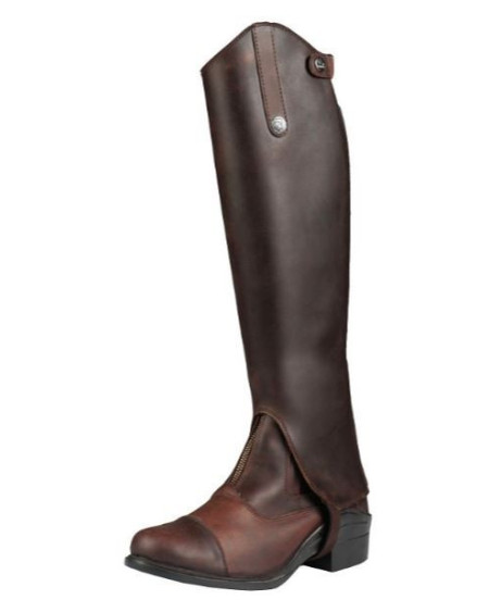 Horka leren mini chaps Jackson, Bruin