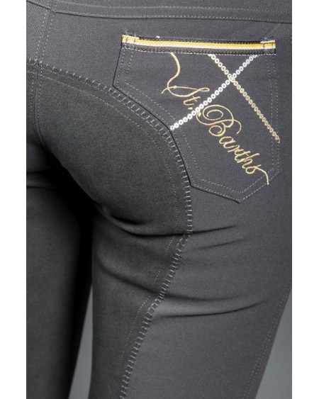 HH rijbr. St. Barths Plus, kunstl.zit, charcoal,