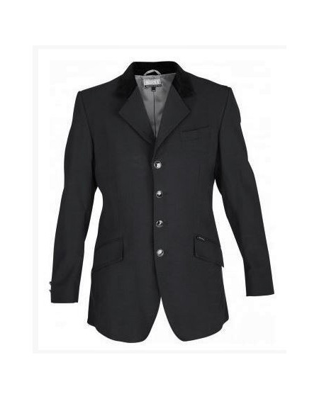 Horka Junior wedstrijdjas London, Zwart