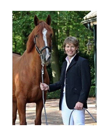 Horka Junior wedstrijdjas London, Zwart