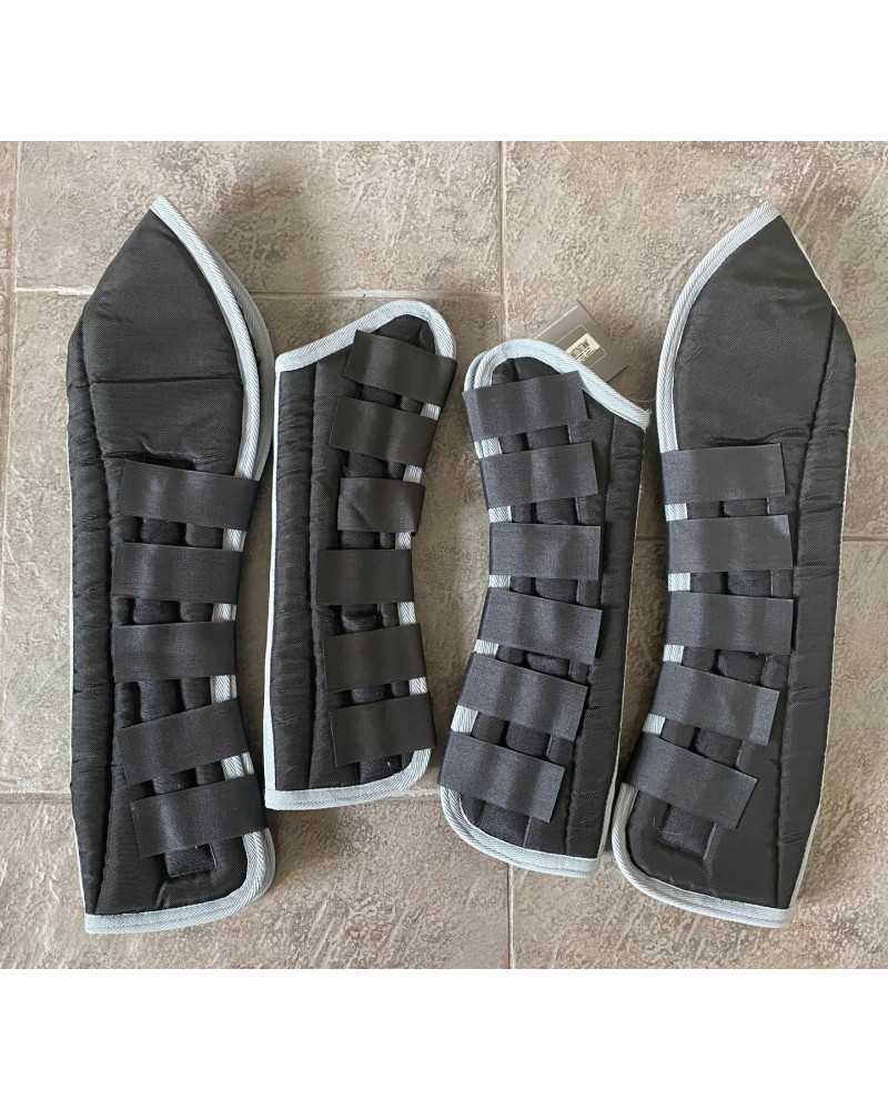 QHP transportbeschermers hoog, Zwart/Grijs