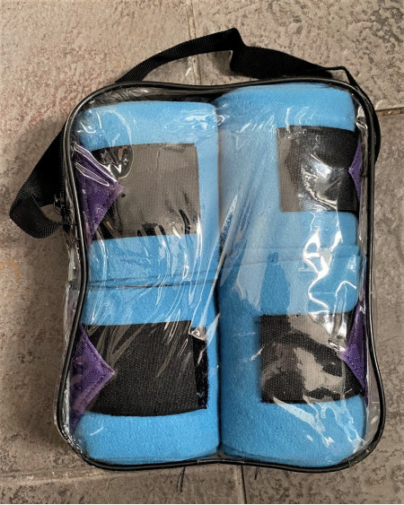 QHP bandages fleece luxo stars & stripes