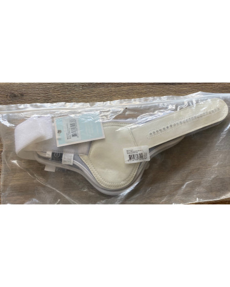 QHP shiny strijklappen Sparkling, Sparkling White