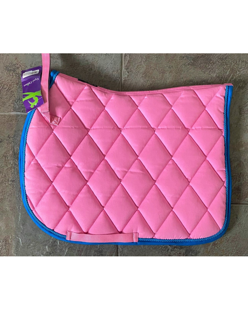 Equitheme zadeldek, Roze/Felblauw