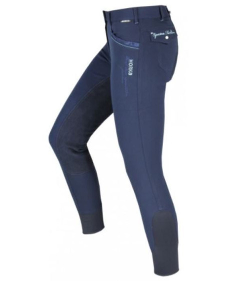 Horka rijbr. Stardust, kunstl. zit, Blauw