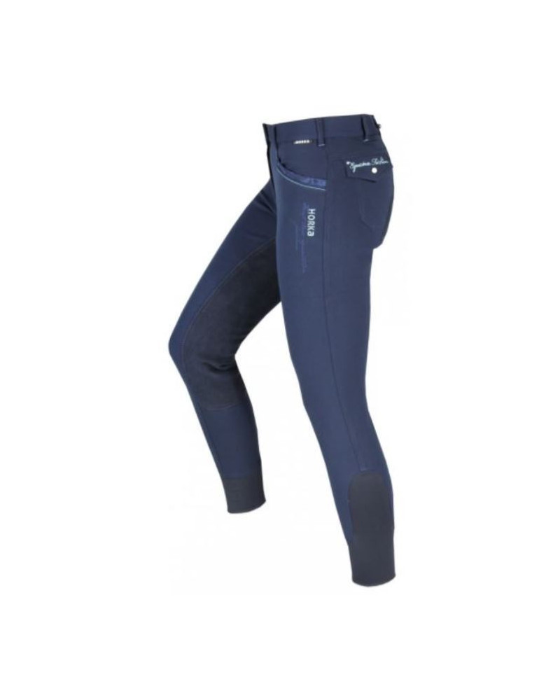 Horka rijbr. Stardust, kunstl. zit, Blauw