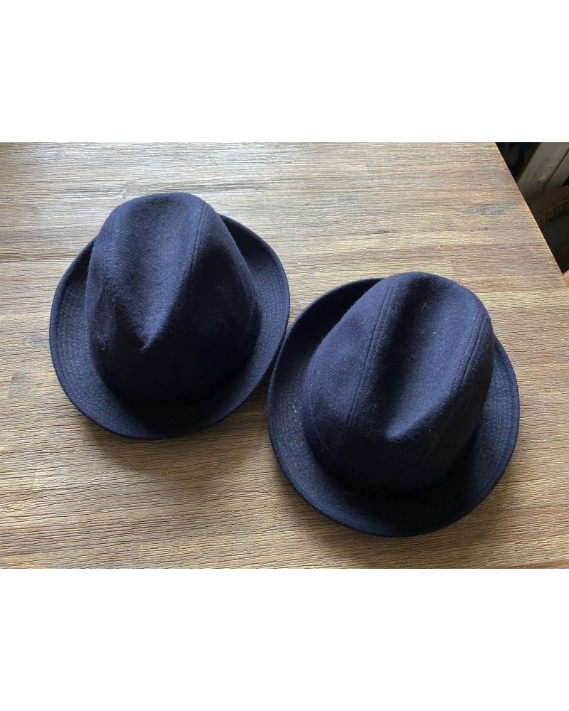 Horka decoratieve hoed, Donkerblauw