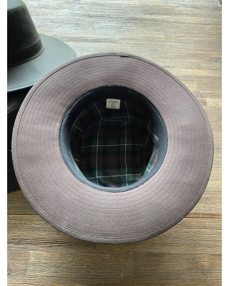 Wax outback hat/hoed, Bruin