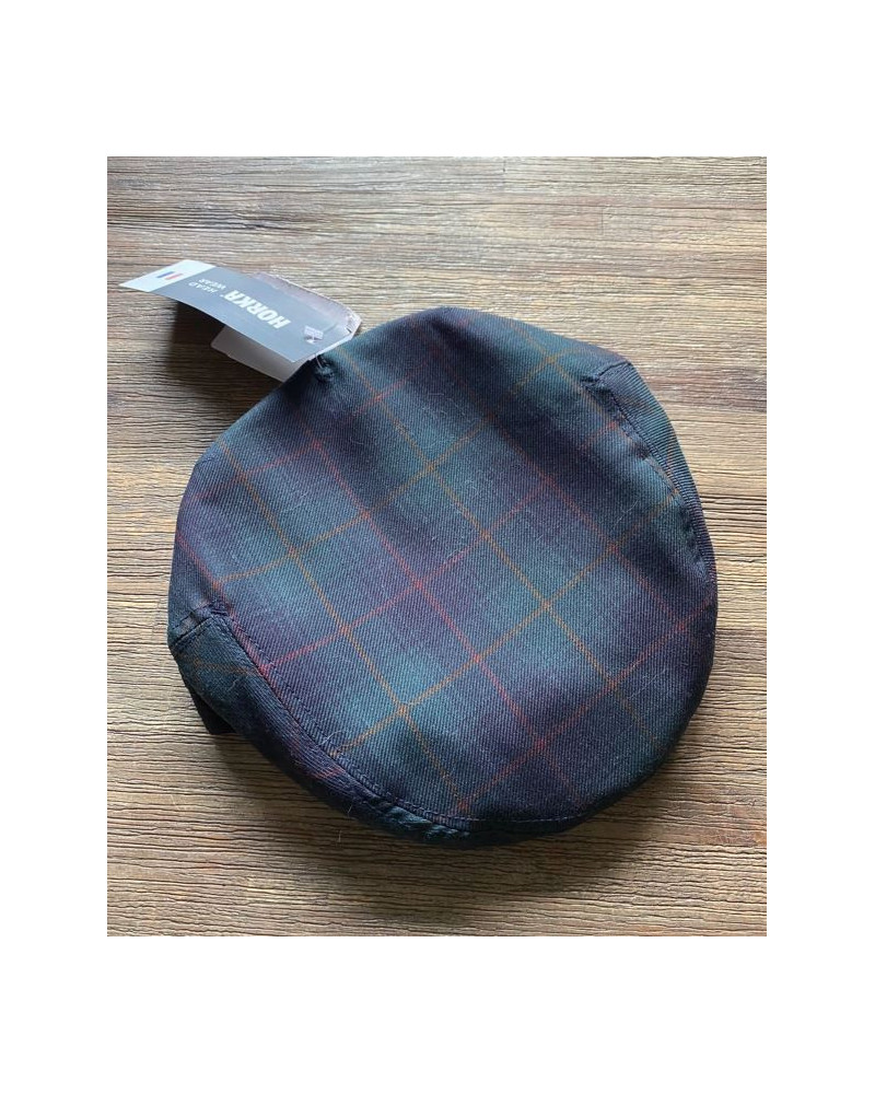 Horka wollen pet, Navy geruit