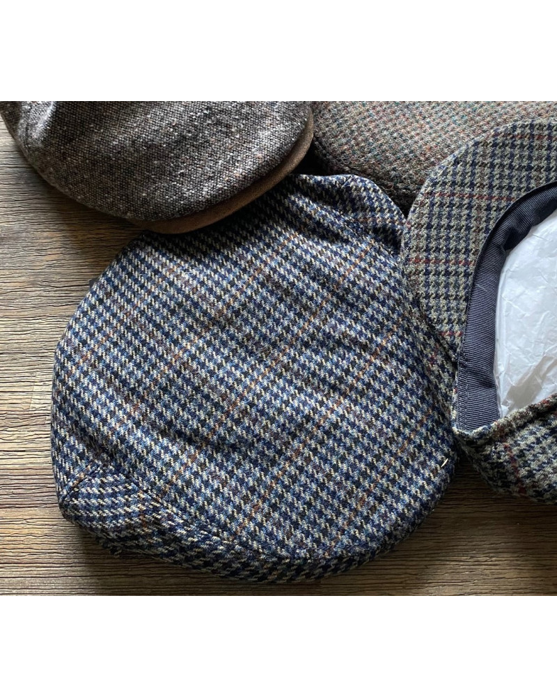 Horka decoratieve geruite pet, Grijs/Blauw geruit