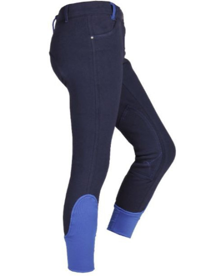 Red Horse rijbroek Julia, Donkerblauw/kobaltblauw