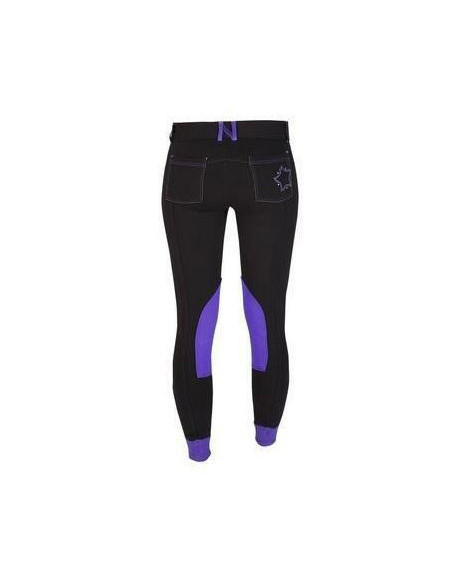 Red Horse Junior Rijbroek Carmen, Zwart/Plum