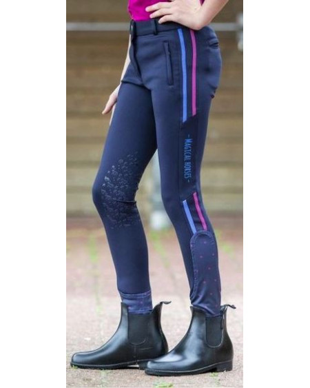 Red Horse Jr. rijbroek Lena SlimFit, Navy