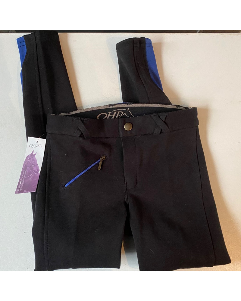QHP rijbroek Junior, Zwart