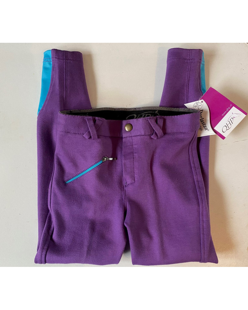QHP rijbroek Junior, Paars