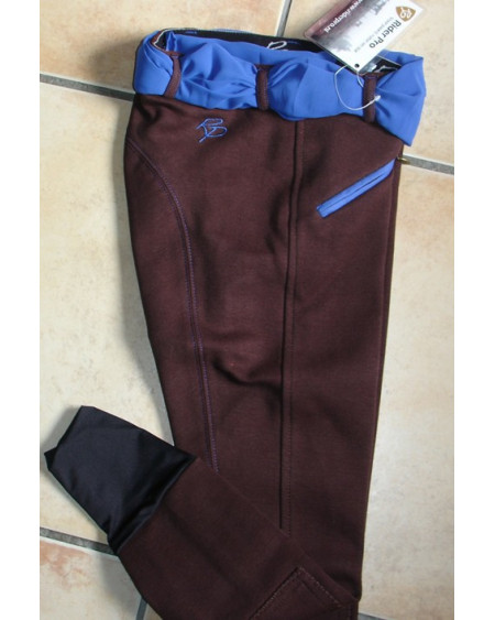 Rider Pro rijbroek Lana, Bruin/Blauw