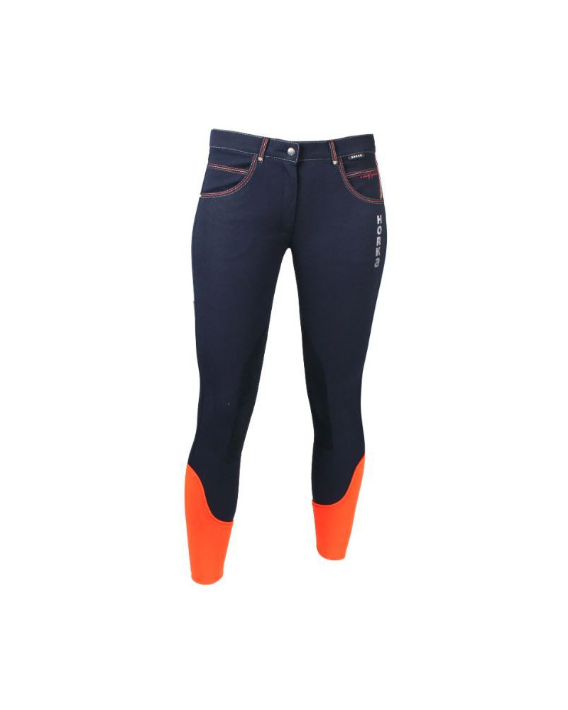 Horka Jr. rijbroek Olanda Elasta, Donkerblauw
