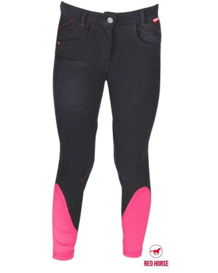 Red Horse rijbroek Evy Slimfit, Zwart