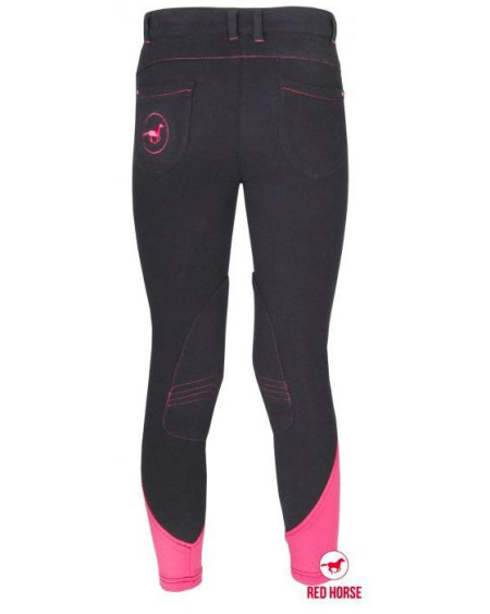 Red Horse rijbroek Evy Slimfit, Zwart