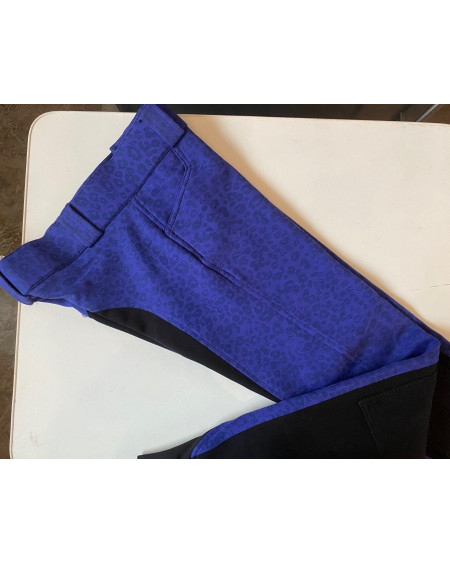 Red Horse Jr. rijbroek Lowhip Elastico, Plum