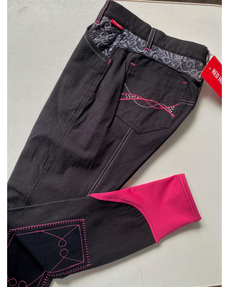 Red Horse Jr. Rijbroek Nicole, Zwart