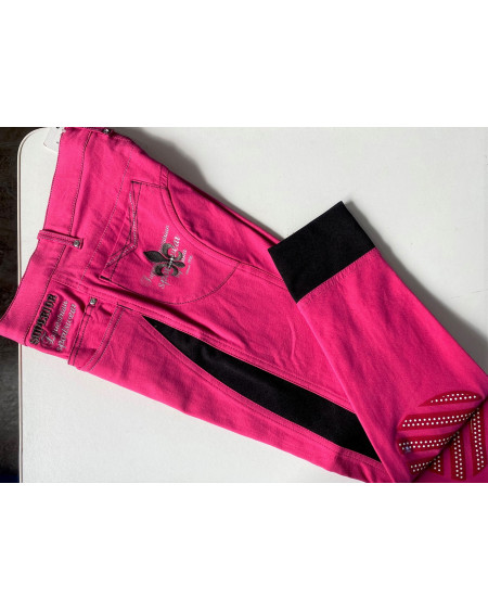 Horka Rijbroek Rimini, Siliconen Knie, Rose Pink