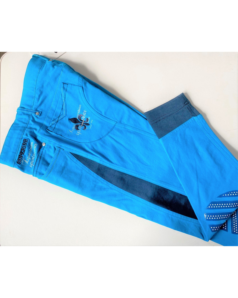 Horka Rijbroek Rimini, Siliconen Knie, Blue Lagoon