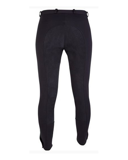 Horka softshell rijbroek Atlanta, kunstl. zitvlak, Zwart