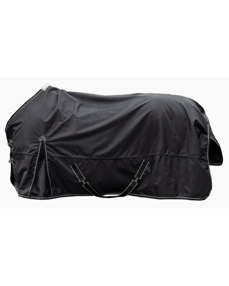 HKM 300gr Premium 1680D Weidedeken Met Gladde Voering, Zwart