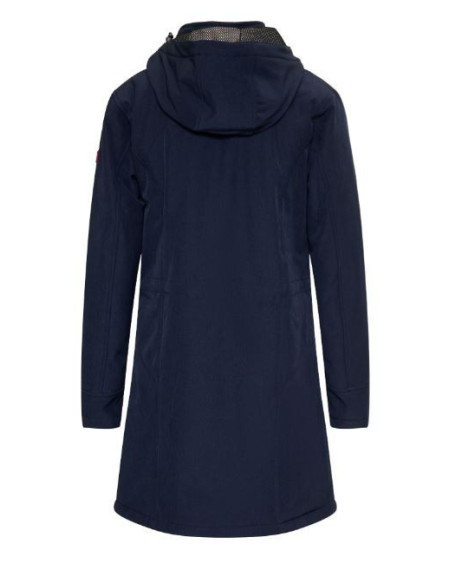 Nordberg Gitte Lange Padded Softshell Jas, Dark Navy Melange