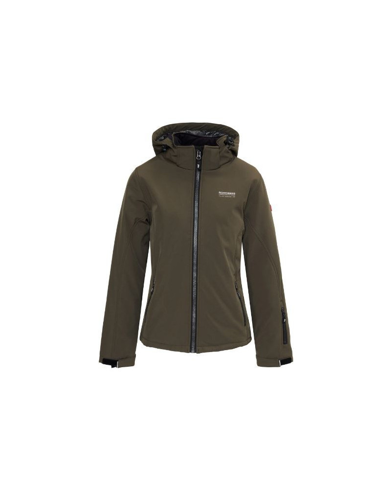 Nordberg Shirley Padded Softshell Jas, Army