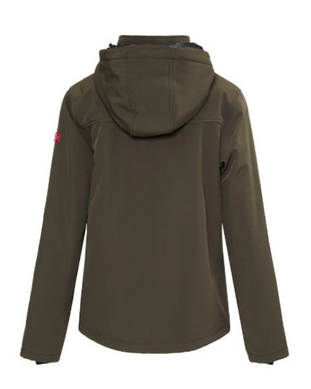 Nordberg Shirley Padded Softshell Jas, Army