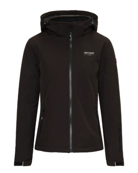 Nordberg Shirley padded softshell jas, Navy