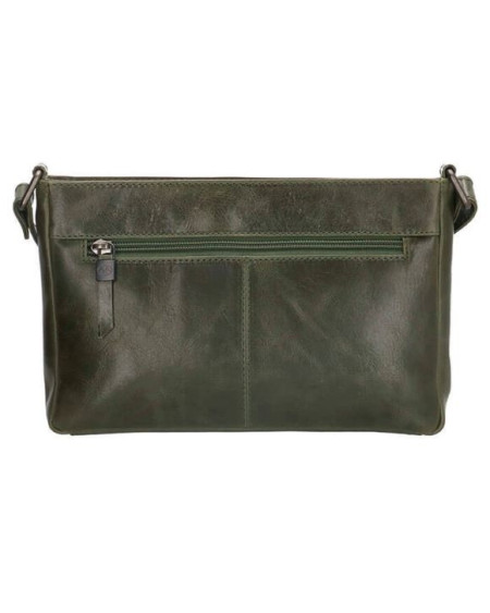 MicMacBags schoudertas Porto, Donkergroen