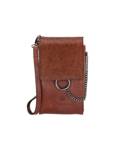 MicMacBags Mendoza Telefoontasje 20065, Bruin
