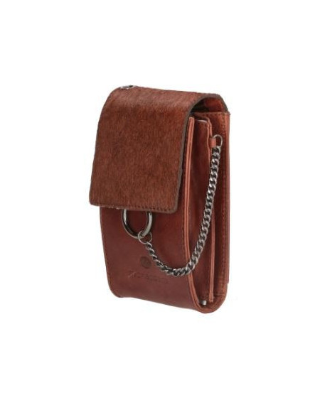 MicMacBags Mendoza Telefoontasje 20065, Bruin