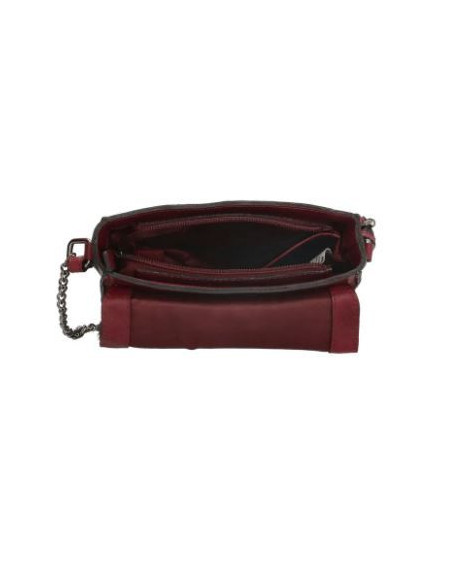 MicMacBags Mendoza Schoudertas 20061, Bordeaux rood
