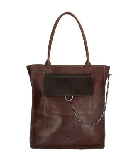 MicMacBags Mendoza Shopper 20064, Donkerbruin