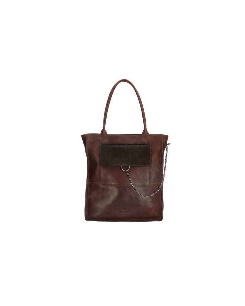 MicMacBags Mendoza Shopper 20064, Donkerbruin