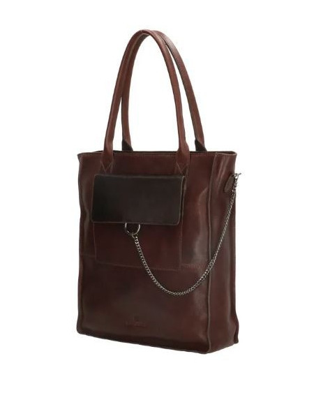 MicMacBags Mendoza Shopper 20064, Donkerbruin