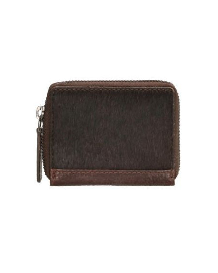 MicMacBags Mendoza Portemonnee 20070, Donkerbruin