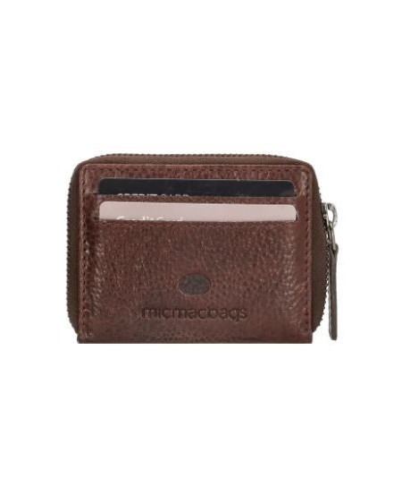 MicMacBags Mendoza Portemonnee 20070, Donkerbruin