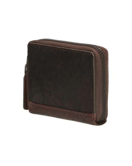 MicMacBags Mendoza Portemonnee 20070, Donkerbruin